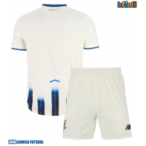 Camisa de Futebol Atalanta Equipamento Secundário Infantil 2025-26 Manga Curta (+ Calças curtas)